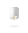 GU10 opbouwspot - Wit, 8x8cm, IP20 binnen, zonder lichtbron