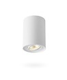 GU10 opbouwspot - Wit, Ø9,6cm, hoogte 12,5cm, zonder lichtbron