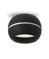 GX53 inbouwspot - Zwart, aluminium, IP20, 90x90mm, gat: Ø7,3-7,7 cm, zonder lichtbron