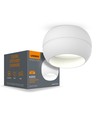 GX53 plafondspot - Wit, 90x90x50mm, IP20 binnen, aluminium, zonder lichtbron