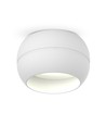 GX53 plafondspot - Wit, 90x90x50mm, IP20 binnen, aluminium, zonder lichtbron