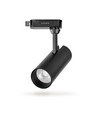 10W 1-fase railspot - 36 graden, 4000K, Zwart, IP20, RA80