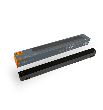 200W / 48V DC voeding voor magnetisch railsysteem - 4.2A, IP20, zwart, voor VL-TRMS rails