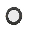 6W Ø11,8cm LED inbouwpanel - 620lm, 4000K, witte rand, flicker free