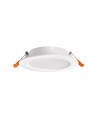 6W LED inbouwpanel - 4000K, 120°, Gat: Ø9,5-10 cm, Afm: 11,8 x 11,8 cm