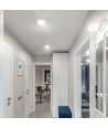18W LED opbouwpaneel - 1400lm, 4000K, wit, 19,2 x 19,2 cm, IP20 binnen