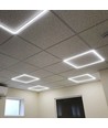 60x60 LED-paneel met edge-lit, 40W - 100lm/W, 4000K, neutraal wit, flikkervrij