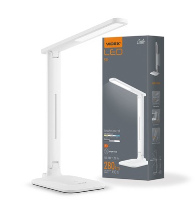 5W Oslo LED bureaulamp, 3-staps dimbaar - Wit, CCT, 280lm, IP20 binnen