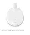 5,5W LED dimbare bureaulamp - Touch bediening, 4000K, flicker free, wit