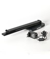 18W LED bureaulamp met draadloos opladen - 700lm, 5-staps dimbaar, CCT instelbaar, zwart, flicker free