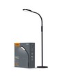 12W Tokyo LED vloerlamp, dimbaar - 1280lm, zwart, touch bediening, instelbare CCT, flicker free