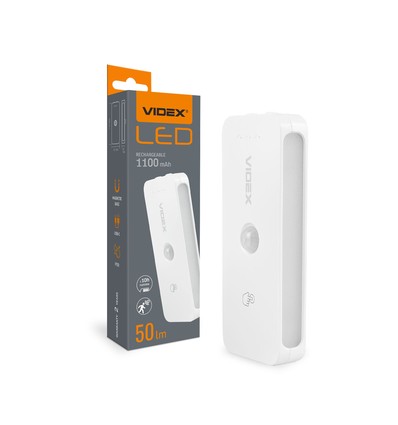0,8W oplaadbare LED nachtlamp met sensor - 50lm, PIR, CCT, magnetische montage, USB-C, 3.7V
