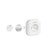 2 st. oplaadbare LED nachtlampjes met sensor, 0,5W - PIR bewegingssensor, 3 lichtkleuren, USB-C, magnetische montage, binnen
