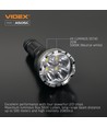 LED draagbare zaklamp - 5000K, lichtsterkte 5500lm, verbruik 20W