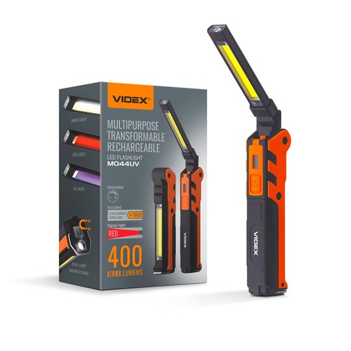 Multifunctionele oplaadbare LED-zaklamp