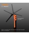 Multifunctionele oplaadbare LED-zaklamp