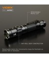 LED-zaklamp - draagbaar, 5000K, lichtsterkte 1200lm, verbruik 10W