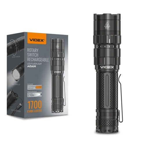 LED-zaklamp - draagbaar, koel wit, lichtsterkte 1700 lm, verbruik 20W