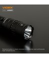 LED-zaklamp - draagbaar, koel wit, lichtsterkte 1700 lm, verbruik 20W