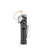 LED zaklamp, oplaadbaar - Magnetisch, 1000lm, USB-C, Draaibaar, Wit+rood licht