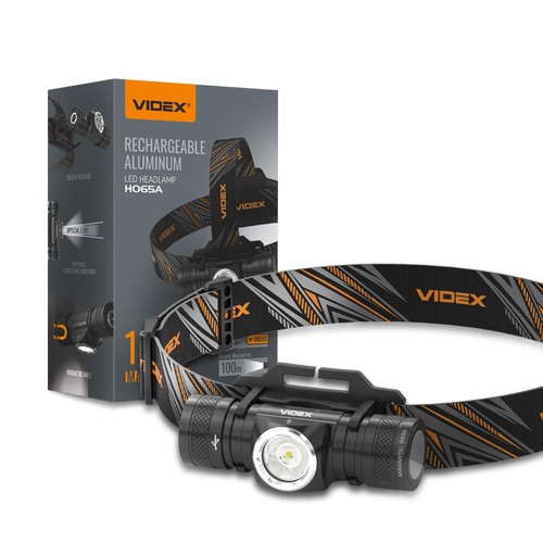 10W LED Oplaadbare hoofdlamp - 5000K, USB-C, 1200lm