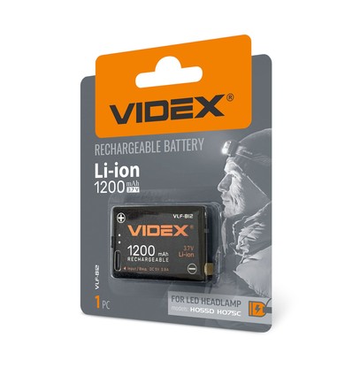 Oplaadbare li-ion batterij - 1200mAh