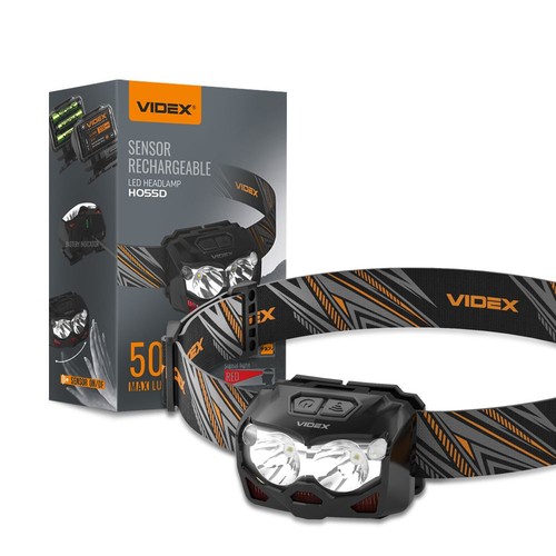 LED-hoofdlamp 2x5W hoofdlamp - 5000K, helderheid: 500lm