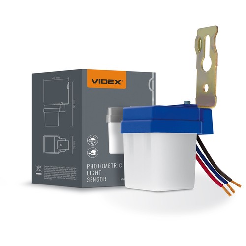 6A schemerschakelaar / lichtsensor - IP44, voor wand en plafond, automatische lichtregeling