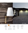 10A schemerschakelaar - IP44, lichtsensor voor binnen- en buitengebruik