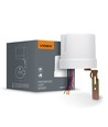 Schemerschakelaar 25A - IP44, 5750W, wit, lichtsensor voor automatisch aan/uit