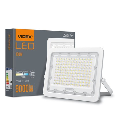 100W LED breedstraler - 5000K, IP65, IK07, 90° stralingshoek, buiten