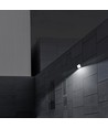 10W LED breedstraler - 95lm/W, IP65, 5000K, zwart, buiten
