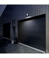 20W LED breedstraler met sensor - IP65, 5000K, zwart, buiten, bewegingssensor