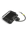 50W LED breedstraler met sensor - 4750lm, IP65, 5000K, zwart, buiten, werklamp