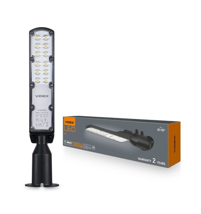 30W LED straatlamp - Ø60mm, IP65, 5000K