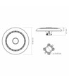 120W LED straatverlichting / parkverlichting - 140lm/W, IP65, instelbaar wattage en CCT