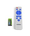LED straatverlichting op zonne-energie - 4300 lumen, incl. afstandsbediening
