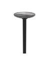 12W Solara LED parkverlichting met sensor - 1400lm, IP54, 360 graden, 3.2V, CCT, zwarte afwerking