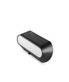 500lm LED wandlamp op zonne-energie met sensor - IP54, 5000K, zwart, bewegingssensor, buiten