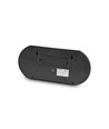 500lm LED wandlamp op zonne-energie met sensor - IP54, 5000K, zwart, bewegingssensor, buiten