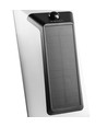 500lm Solara LED wandlamp met sensor - IP54, 5000K, zwart, solar, buiten