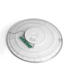 44W LED plafondlamp met backlight, CCT - 109lm/W, IP54, Ø50cm, witte rand, 3 lichtkleuren