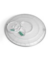 44W LED plafondlamp met backlight, CCT - 109lm/W, IP54, Ø50cm, witte rand, 3 lichtkleuren