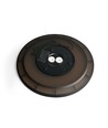 22W LED plafond/wandlamp met backlight - IP54, Zwart, CCT instelbaar, Ø29,3cm, 2400lm