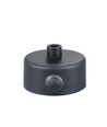 Halo Design - Mini rozet voor 2 lampen - zwart