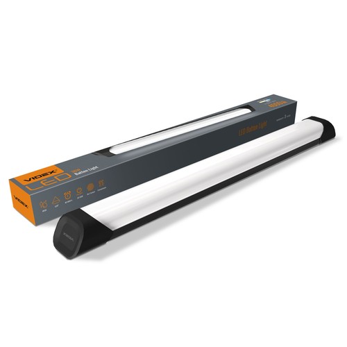 60 LED-armatuur 36W - 5000K, zwart, 230V, 4000lm