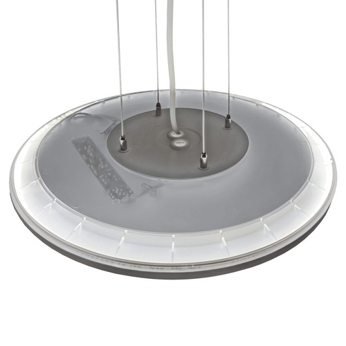 Nymphea Flat Duo 48W - CCT, 230V, 120°, IP54, Ø500x26mm, wit, rond.