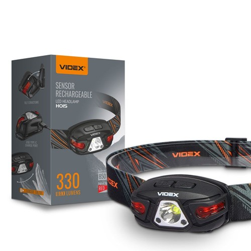 LED hoofdlamp oplaadbaar - 5000K, 330lm, IP67
