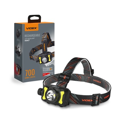 LED hoofdlamp - 5000K, 700 lumen, oplaadbaar, IP55