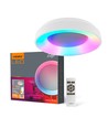 72W LED dimbare plafondlamp met RGB+CCT - 4700lm, incl. afstandsbediening, geheugenfunctie, Ø45cm